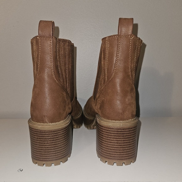 MIA Irie Platform Brown Ankle Booties - Size 9.5 - Picture 6 of 9